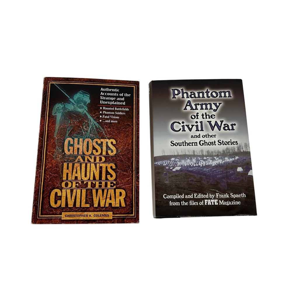 Civil War Ghost Stories Book Bundle Christopher Coleman Frank Spaeth